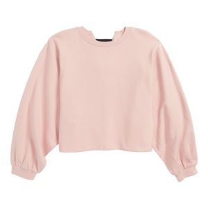 Treasure & Bond Lace up sweatshirt